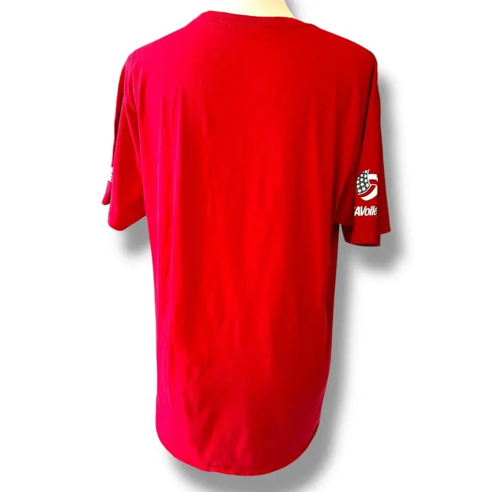 adidas USA Volleyball The Go-To Tee EUC RARE